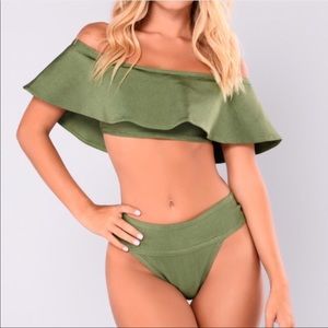 SOLDDDD Off the shoulder bikini